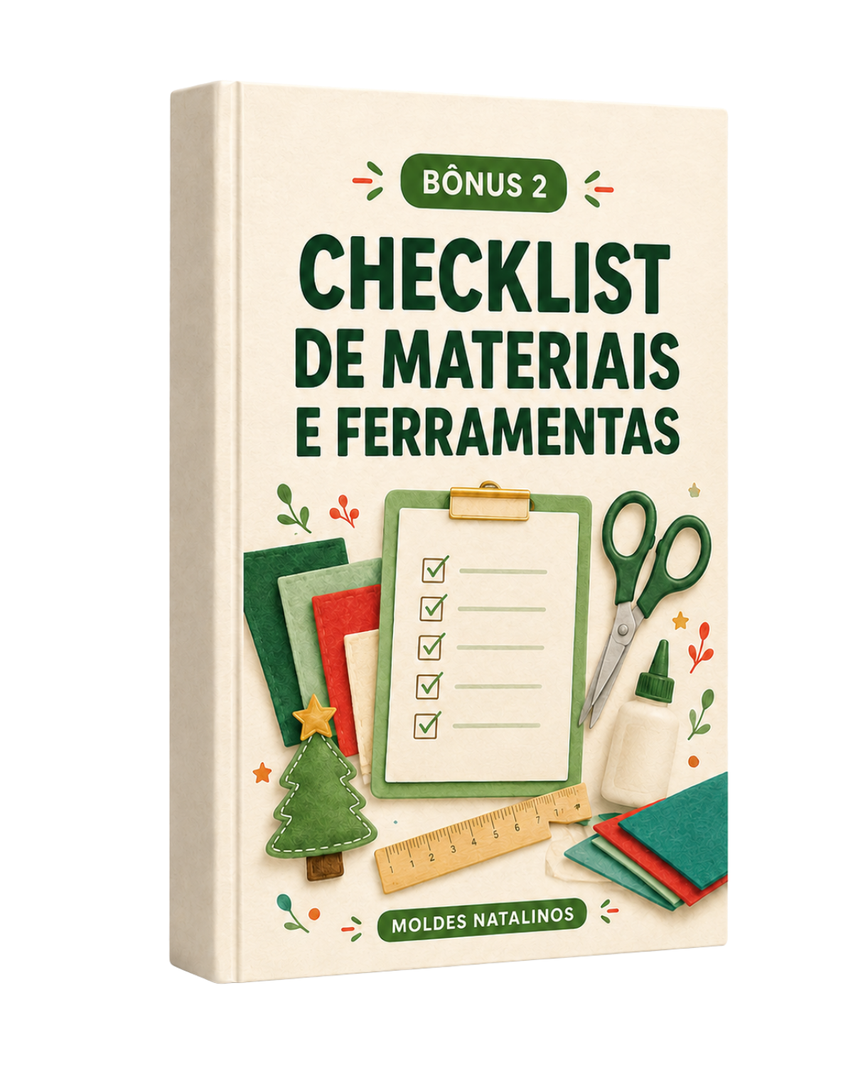 Mockup do bônus Checklist de Materiais e Ferramentas
